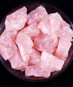 Zenkeeper 1lb Raw Rose Quartz Crystal Healing Stones