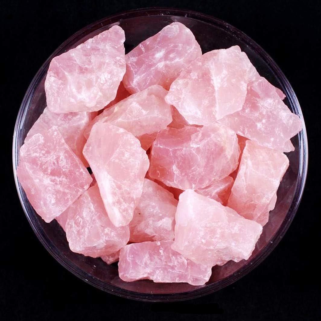 Zenkeeper 1lb Raw Rose Quartz Crystal Healing Stones