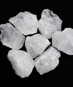 1.1lb Bulk Natural Raw Clear Quartz Rough Stones