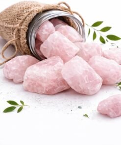 Crocon® 1LB Raw Rose Quartz Natural Bulk Rocks