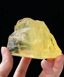 Apengshi Natural Raw Citrine Crystal Healing Stone, 0.44-0.55lb