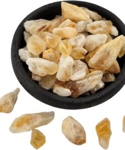 Natural Citrine Raw Crystal Points, 0.55lb