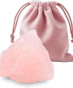 Raw Rose Quartz Stone – Natural Healing Crystal