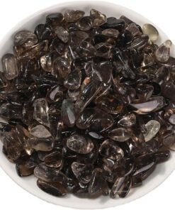 Erliway 1 lb Smoky Quartz Crystal Chips 7-9mm
