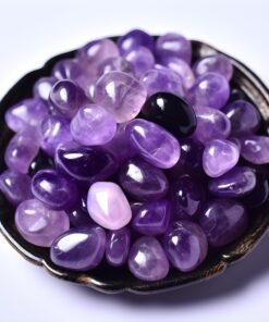 Natural Tumbled Amethyst Crystals – Reiki Healing Home Decor