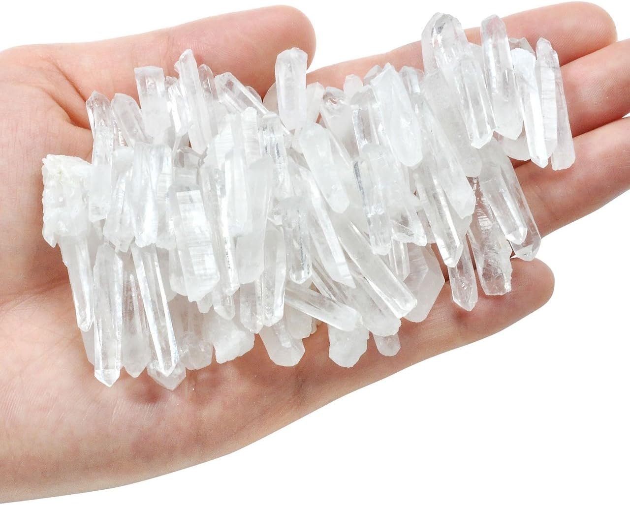 Top Plaza 0.44lb Rough Clear Quartz Crystal Points