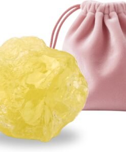 Natural Raw Citrine Crystal – Meditation & Decor
