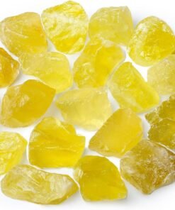 ZHIYUXI 1lb Natural Citrine Rough Raw Crystal Stones