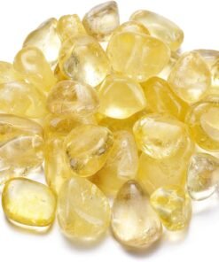 Top Plaza Natural Citrine Tumbled Healing Crystals 0.22lb