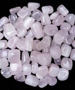 ZAICUS 1lb Rose Quartz Tumbled Polished Healing Stones