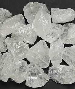 Zenkeeper 1 Lb Raw Clear Quartz Healing Stones
