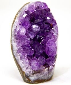 Natural Amethyst Cluster Polished Edge Healing Crystal