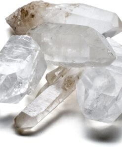 KALIFANO Raw Lemurian Quartz Points Bundle (500+ Carats)