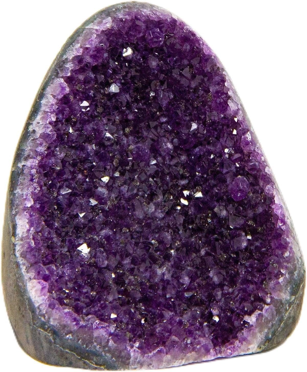 Raw Amethyst Crystal Cluster Geode, 0.75-1 lb