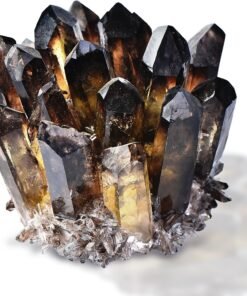 Smoky Quartz Crystal Cluster – Large Natural Geode