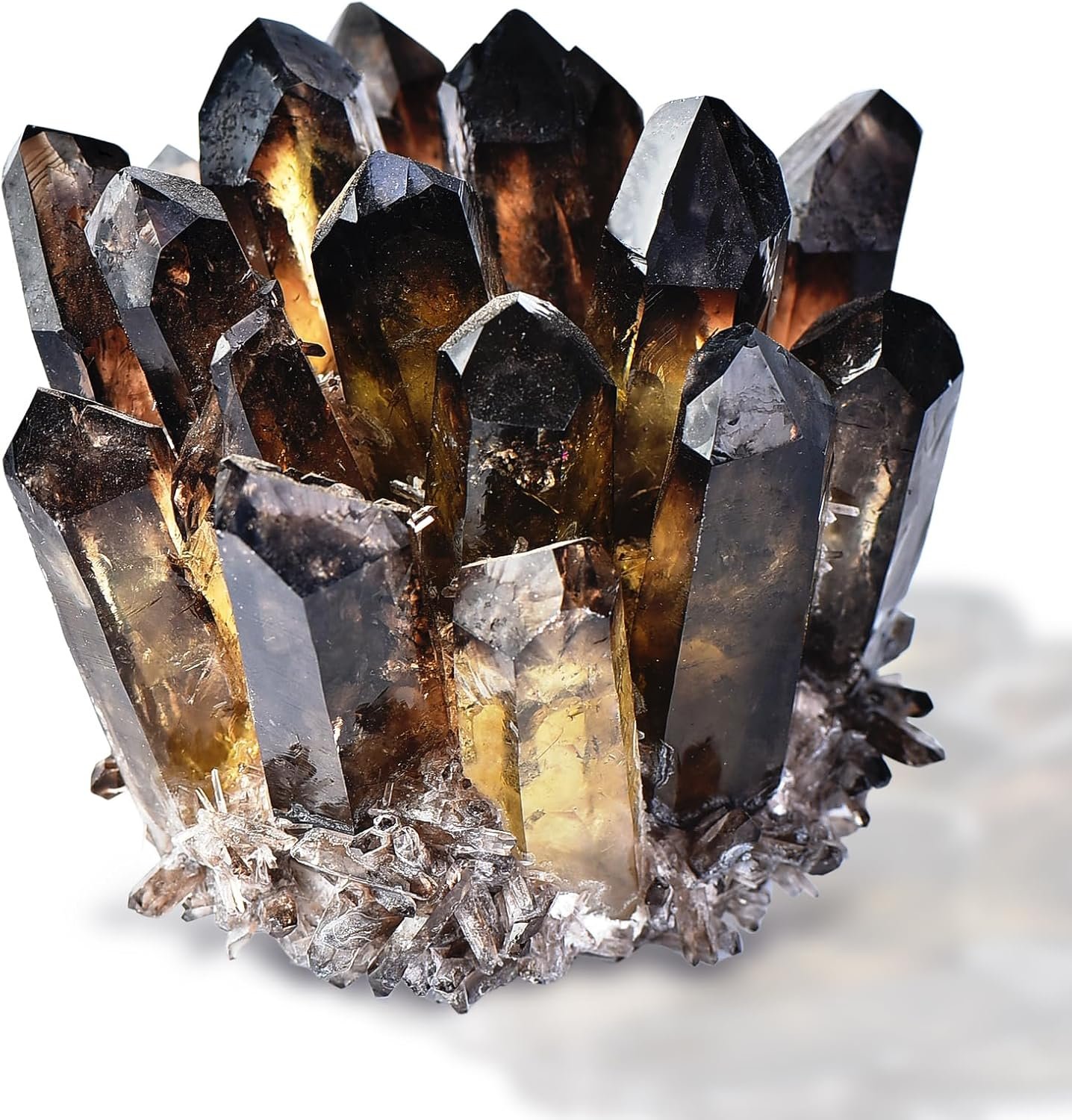 Smoky Quartz Crystal Cluster – Large Natural Geode
