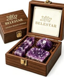 Amethyst Crystal Set – Sleep, Healing, Meditation