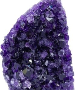 Raw Amethyst Crystal Cluster, Cut Base, 0.5-1 lb