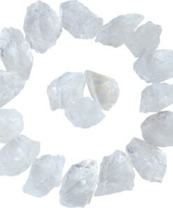 Clear Quartz Rough Gemstones, Raw Crystals, 1 lb