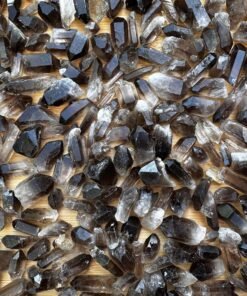 GAF Treasures Natural Smoky Quartz Points, 0.25 lb